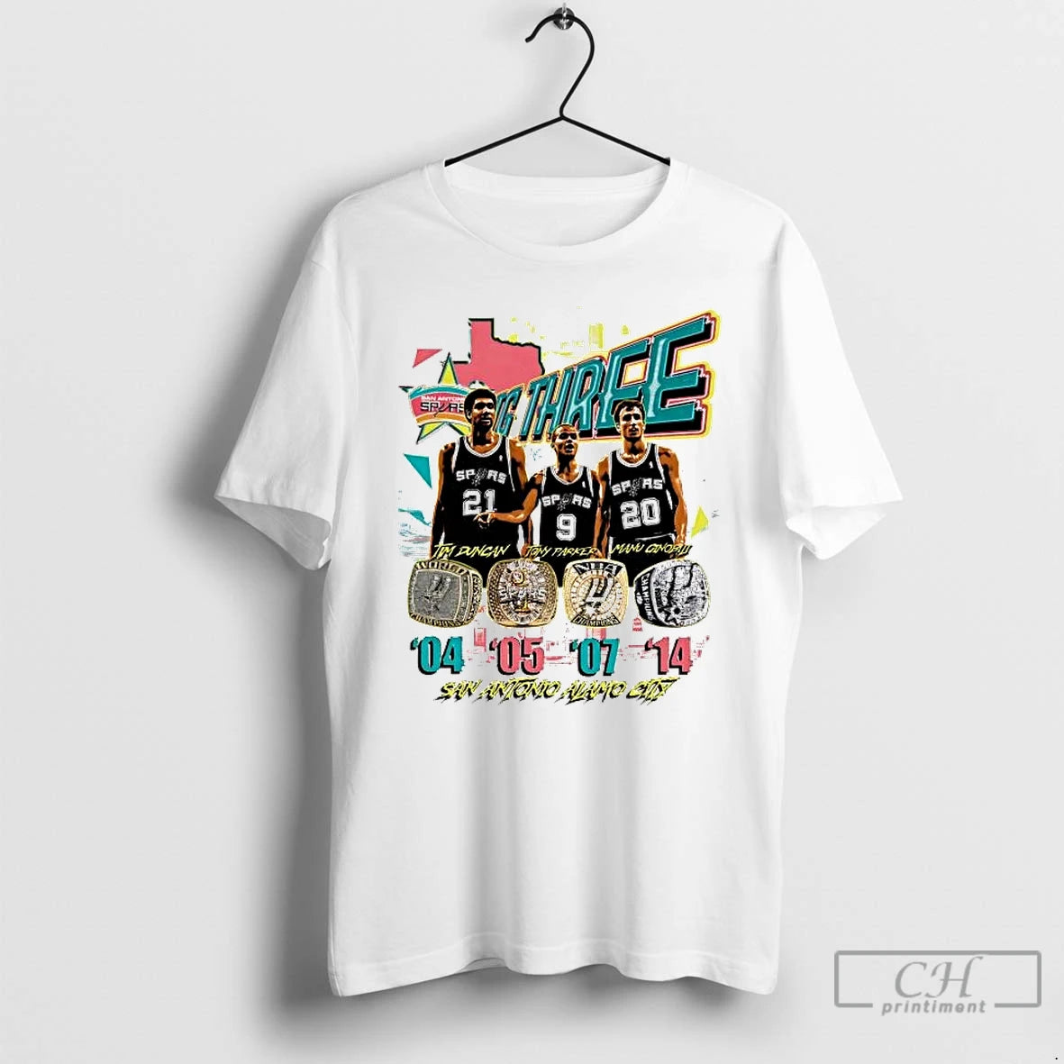 Premium San Antonio Spurs Alamo City Players Big Three T-Shirts, Hoodie, Sweatshirt | PopFlextees.com
