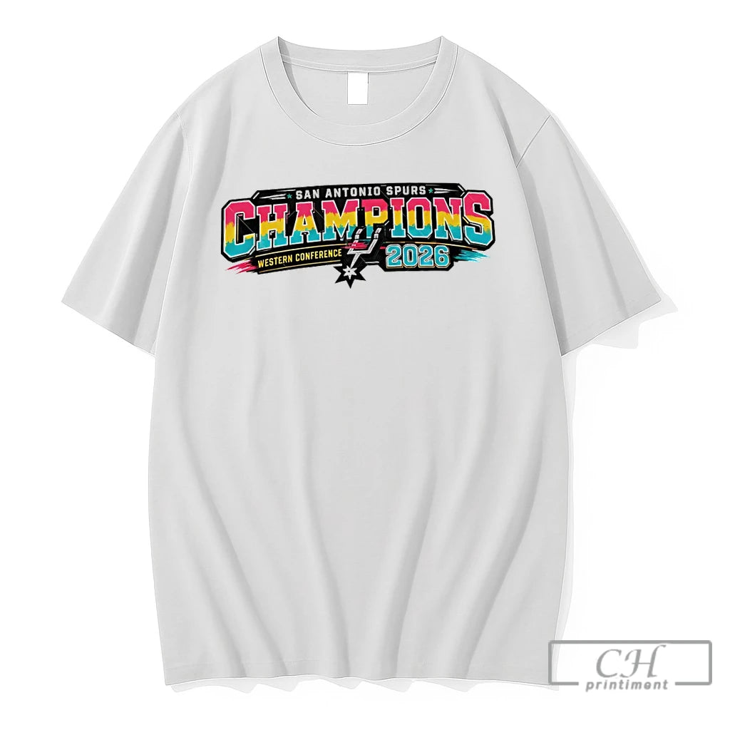 Premium San Antonio Spurs Basketball Team Champions Western Conference 2026