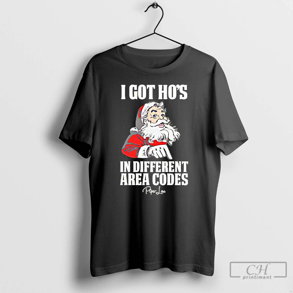 Premium Santa Claus I Got Hos In Different Area Codes T-Shirts, Hoodie, Sweatshirt | PopFlextees.com