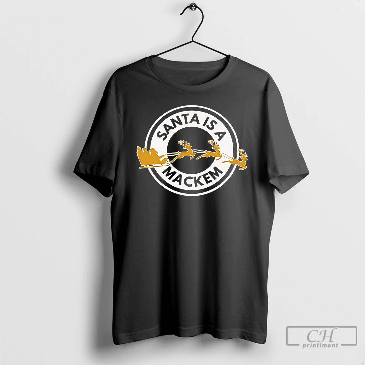Premium Santa Is A Mackem Sunderland Afc Christmas T-Shirts, Hoodie, Sweatshirt | PopFlextees.com