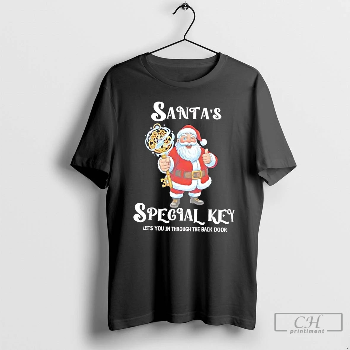 Premium Santas Special Key Back Door Christmas T-Shirts, Hoodie, Sweatshirt | PopFlextees.com