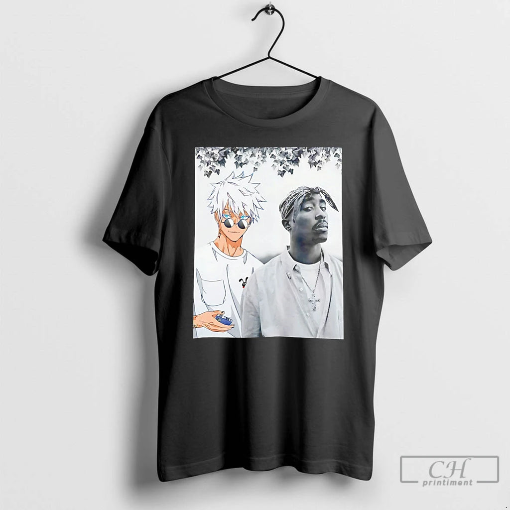 Satoru Gojo Tupac Shakur Makaveli T-Shirts, Hoodie, Sweatshirt