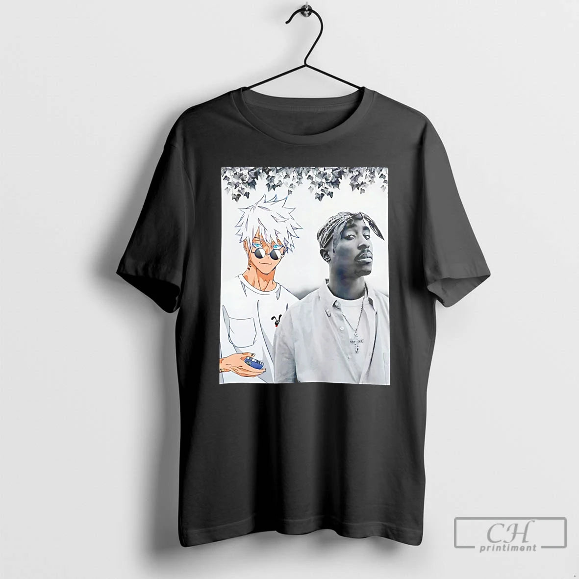 Satoru Gojo Tupac Shakur Makaveli T-Shirts, Hoodie, Sweatshirt