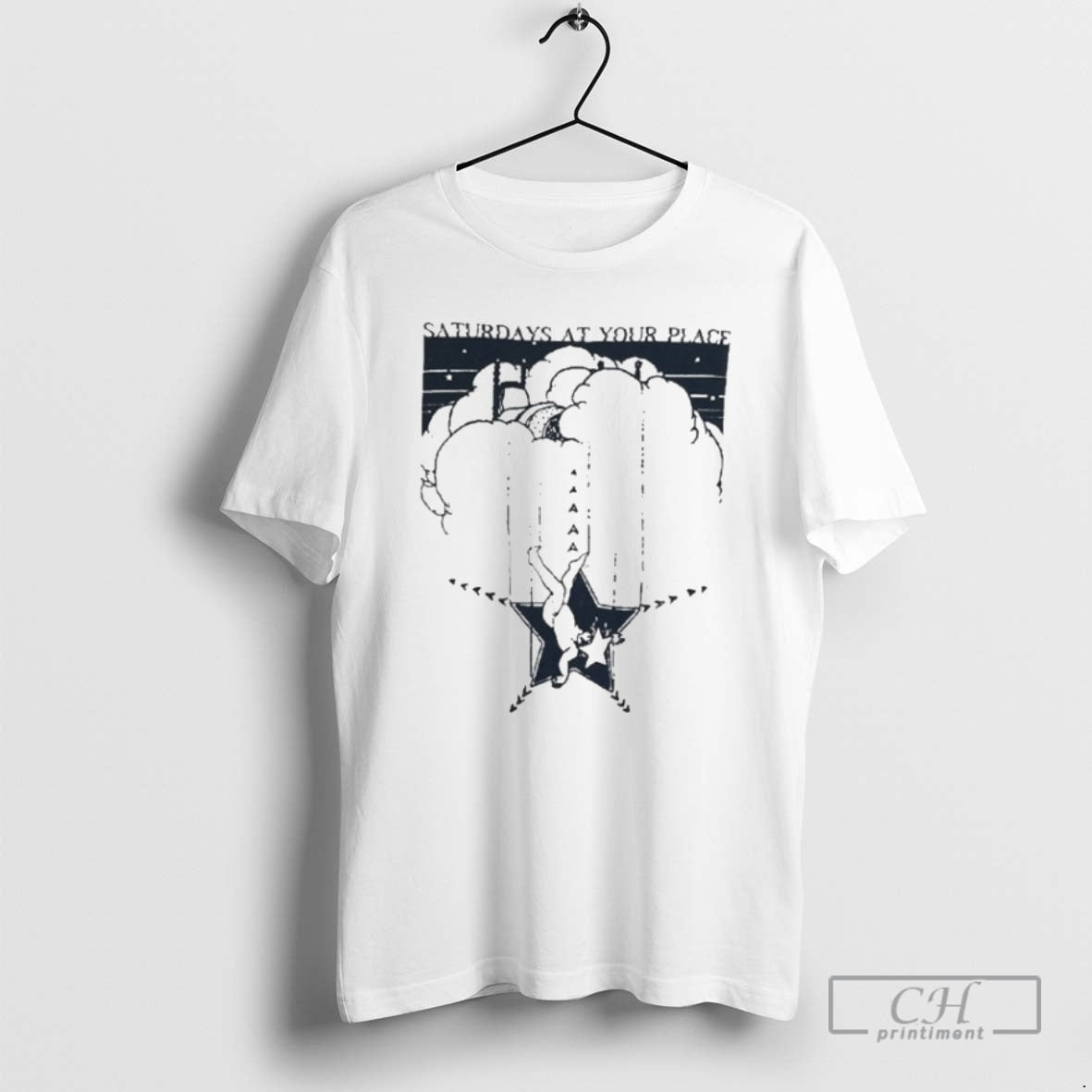 Premium Saturdays At Your Place Falling Star Shirt Sweater Hoodie, Sweatshirt | PopFlextees.com