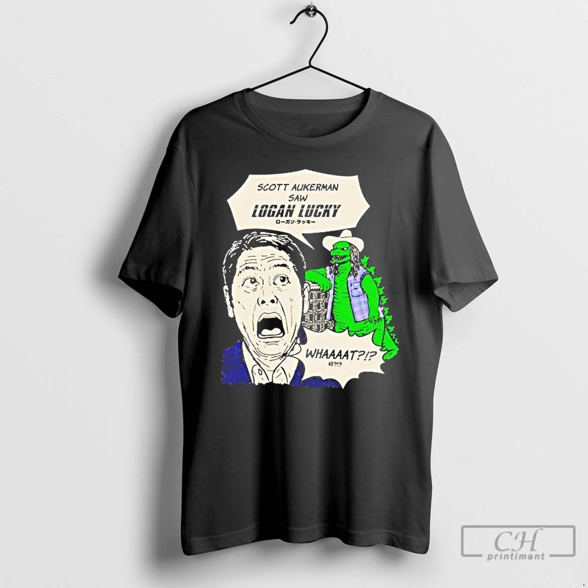 Premium Scott Aukerman Saw Logan Lucky What T-Shirts, Hoodie, Sweatshirt | PopFlextees.com