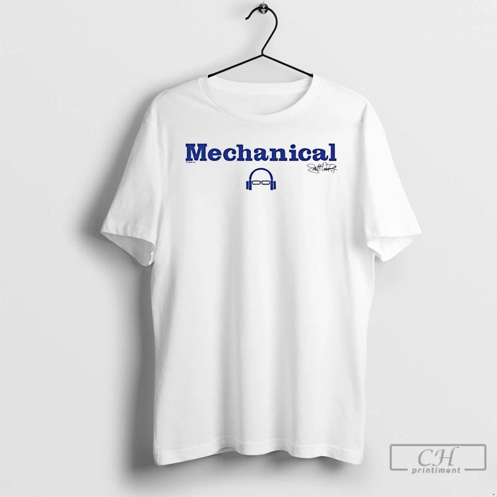 Premium Scott Van Pelt Mechanical Signature T-Shirts, Hoodie, Sweatshirt | PopFlextees.com