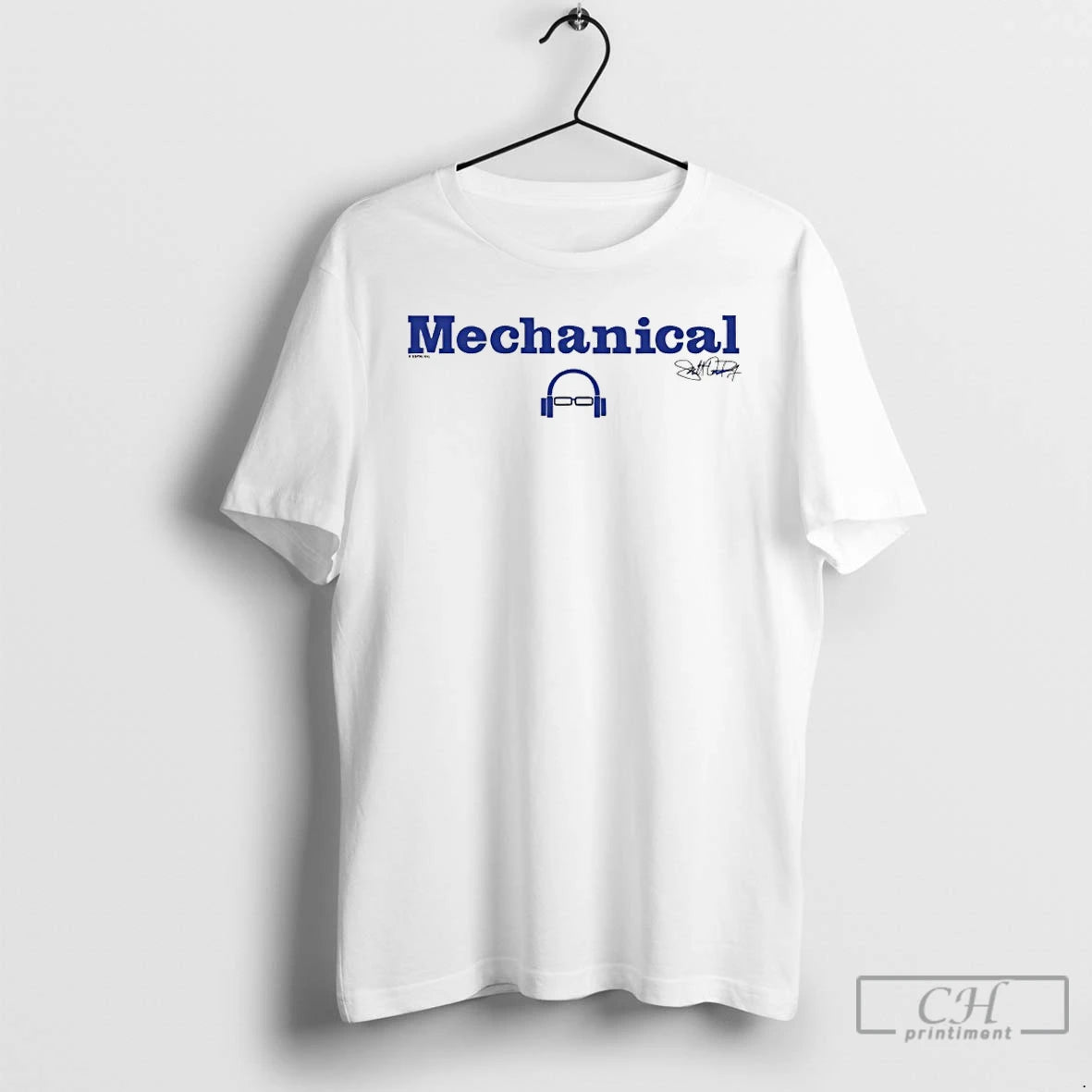 Premium Scott Van Pelt Mechanical Signature T-Shirts, Hoodie, Sweatshirt | PopFlextees.com