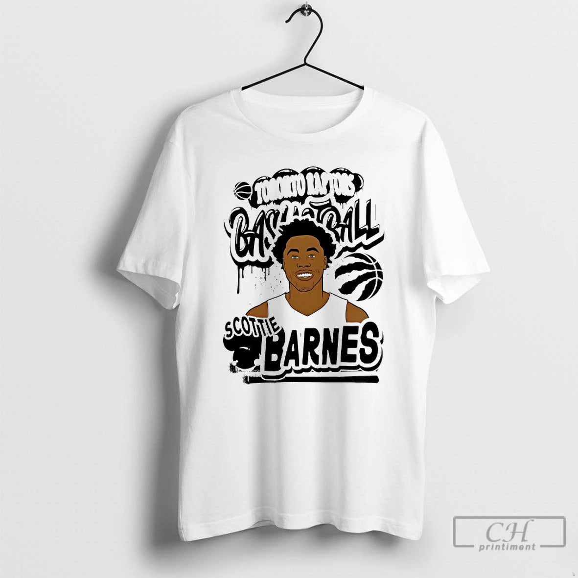 Premium Scottie Barnes Toronto Raptors Basketball Graphic Graffiti T-Shirts, Hoodie, Sweatshirt | PopFlextees.com