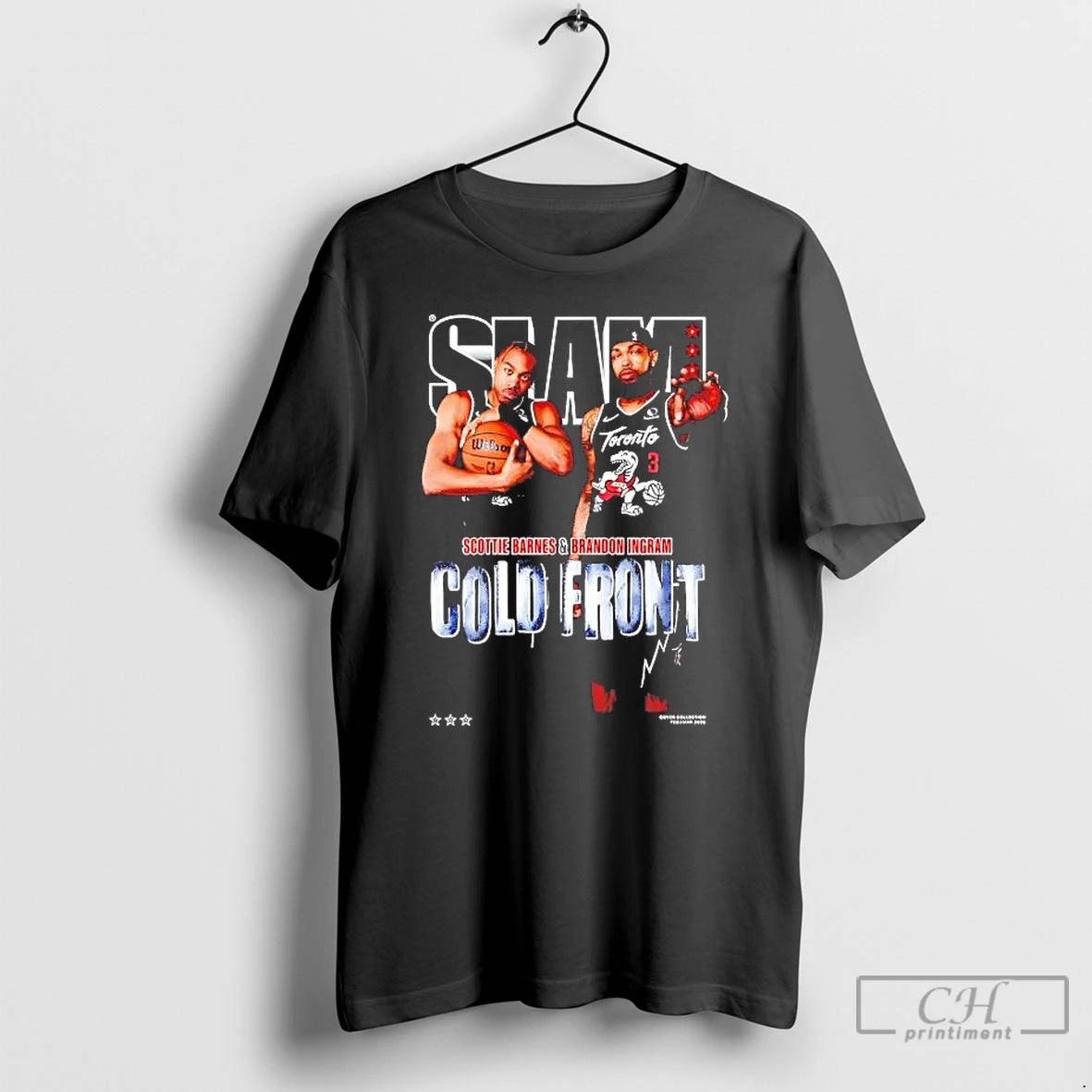Premium Scottie Barnes And Brandon Ingram Cold Front Signatures Tee Hoodie, Sweatshirt | PopFlextees.com