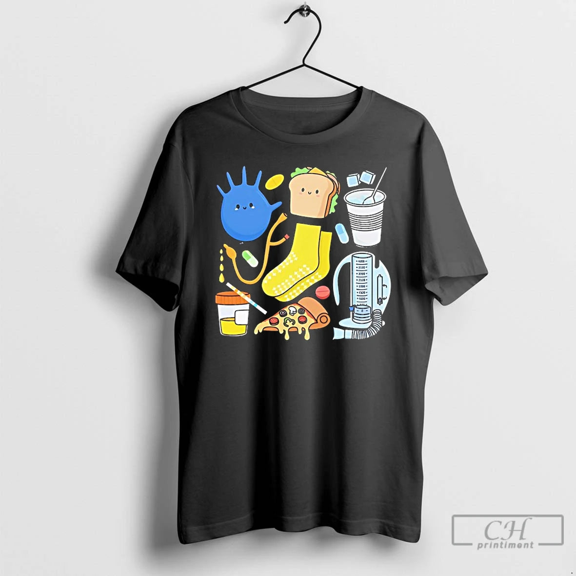 Premium Scrubhacks Collab Nurse Collage T-Shirts, Hoodie, Sweatshirt | PopFlextees.com