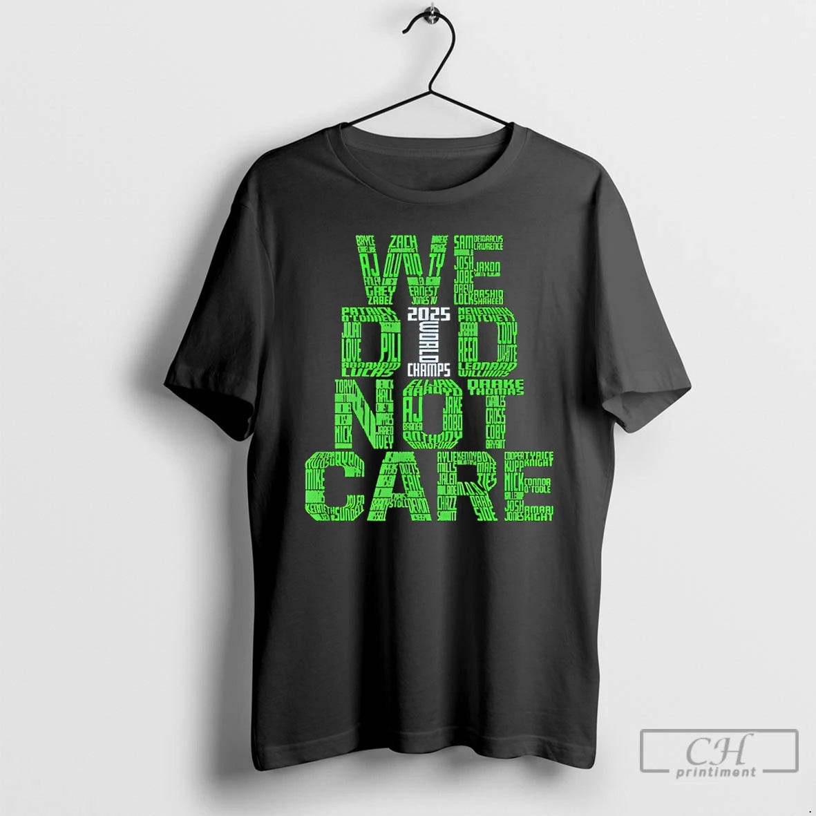 Premium Seattle Football We Did Not Care World Champs 2026 T-Shirts, Hoodie, Sweatshirt | PopFlextees.com