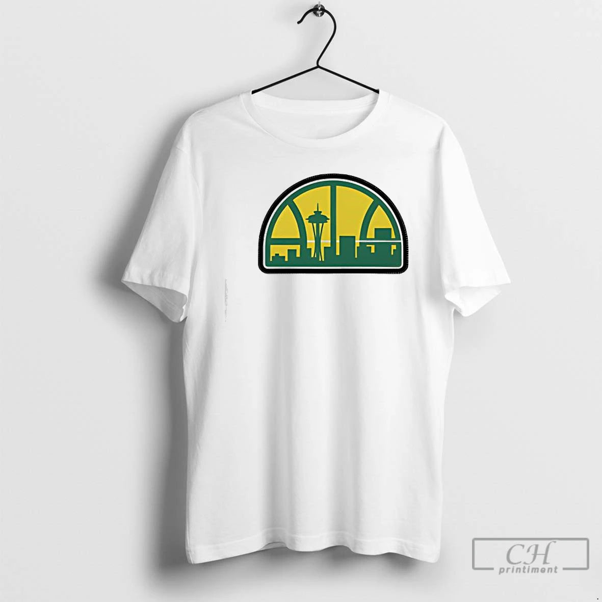 Premium Seattle Supersonics Hardwood Logo T-Shirts, Hoodie, Sweatshirt | PopFlextees.com