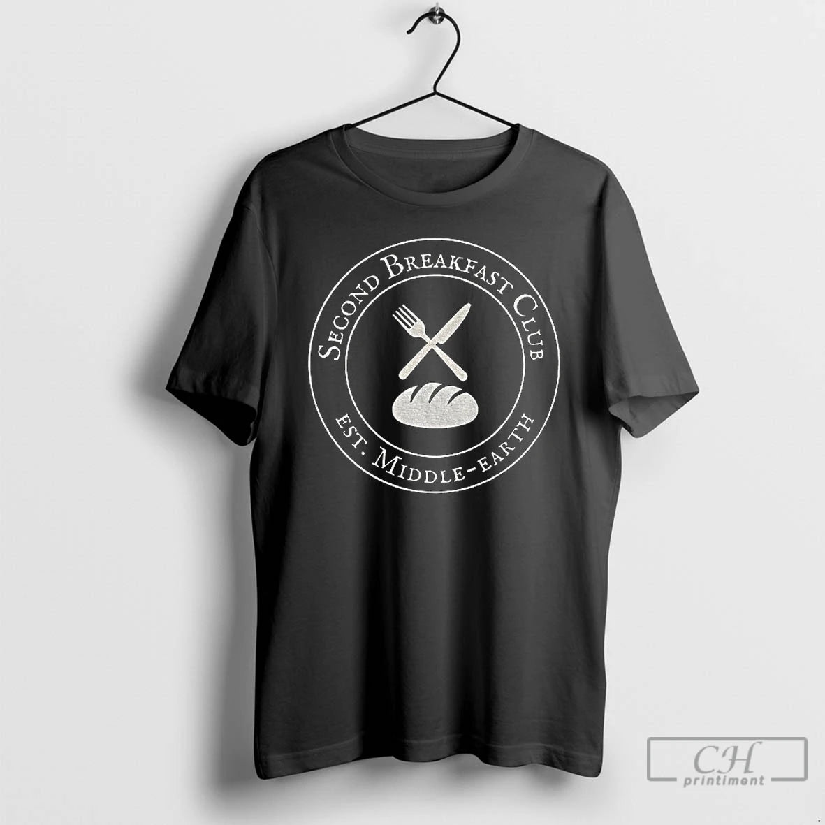 Premium Second Breakfast Lord Of The Rings Inspired Middle Earth Hobbit T-Shirts, Hoodie, Sweatshirt | PopFlextees.com