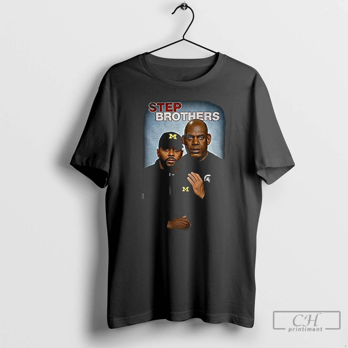 Premium Sherrone Moore Mel Tucker Step Brothers T-Shirts, Hoodie, Sweatshirt | PopFlextees.com