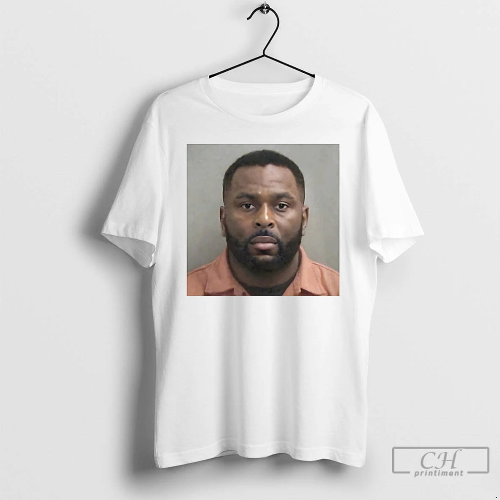 Premium Sherrone Moore Mugshot 2025 T-Shirts, Hoodie, Sweatshirt | PopFlextees.com