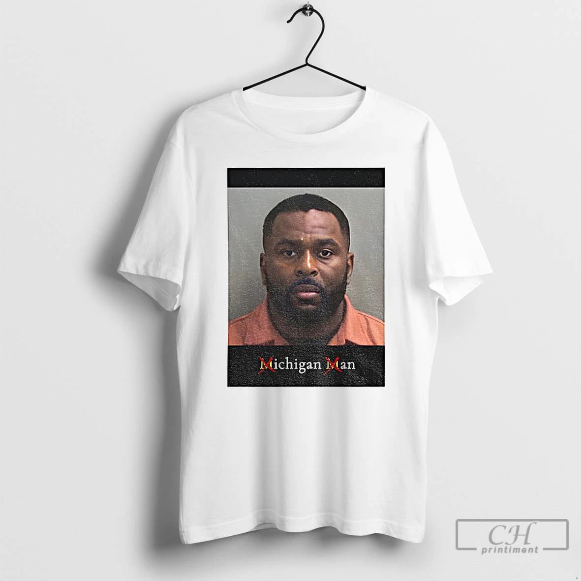 Premium Sherrone Moore Mugshot Michigan Man Arrested T-Shirts, Hoodie, Sweatshirt | PopFlextees.com