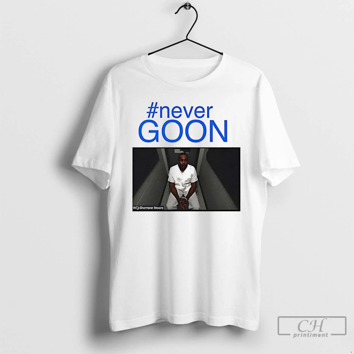 Premium Sherrone Moore Never Goon T-Shirts, Hoodie, Sweatshirt | PopFlextees.com