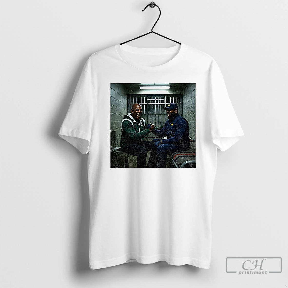 Premium Sherrone Moore Vs Mel Tucker Go Blue In Prison T-Shirts, Hoodie, Sweatshirt | PopFlextees.com