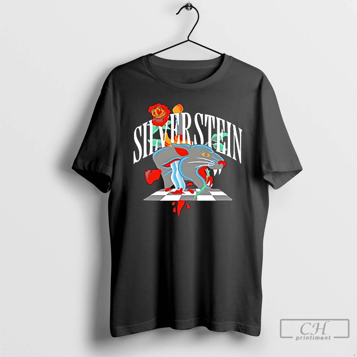 Silverstein Panther Rose Blood T-Shirts, Hoodie, Sweatshirt