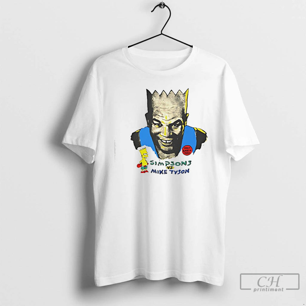 Premium Simpsons Vs Mike Tyson T-Shirts, Hoodie, Sweatshirt | PopFlextees.com