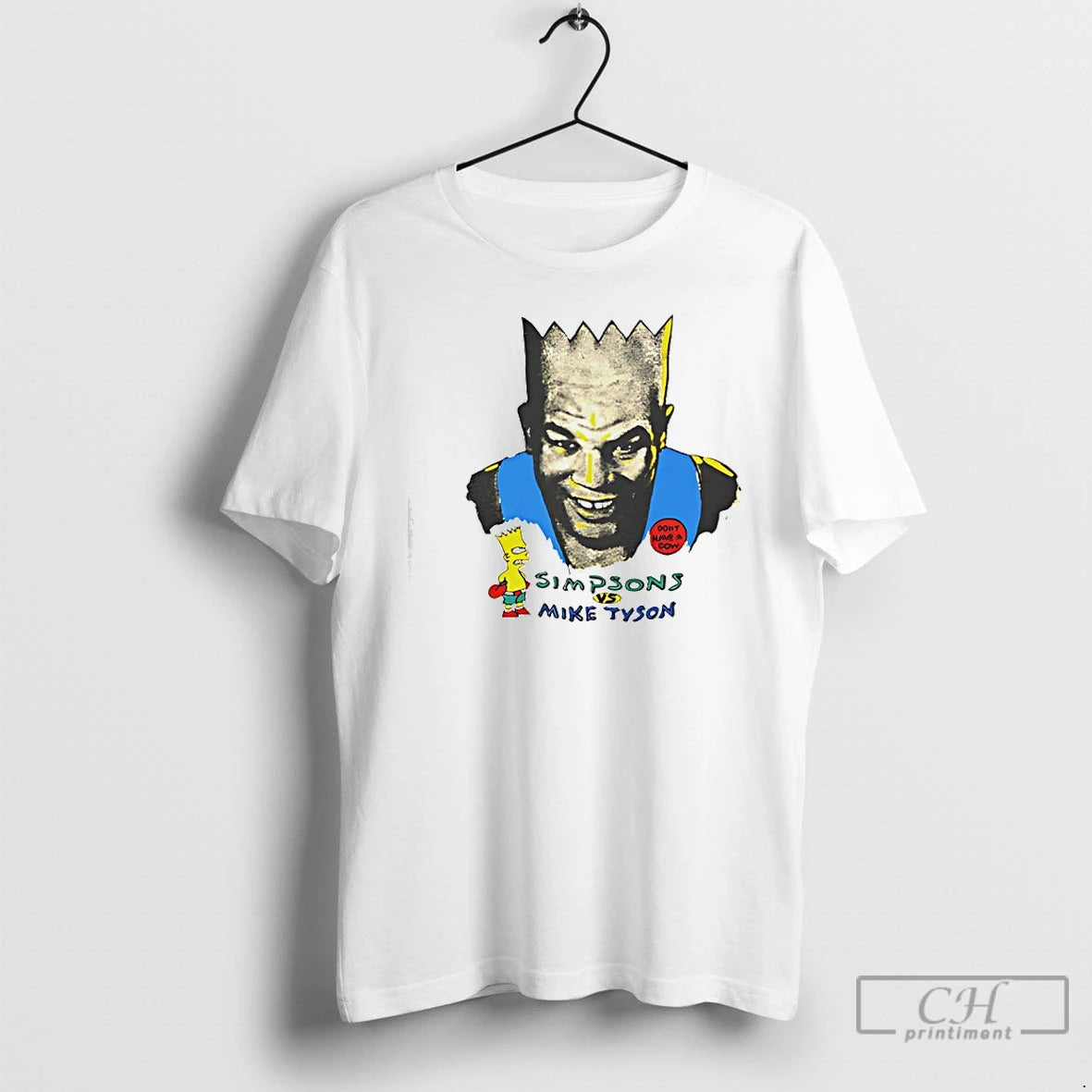 Premium Simpsons Vs Mike Tyson T-Shirts, Hoodie, Sweatshirt | PopFlextees.com