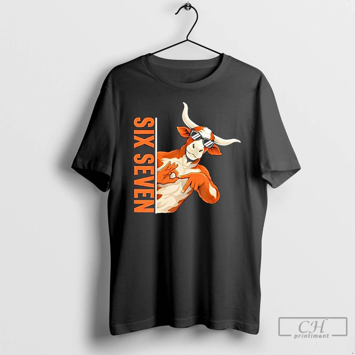 Premium Six Seven 67 Longhorn Meme T-Shirts, Hoodie, Sweatshirt | PopFlextees.com