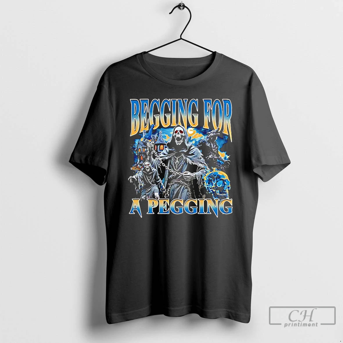 Premium Skeleton Begging For A Pegging T-Shirts, Hoodie, Sweatshirt | PopFlextees.com
