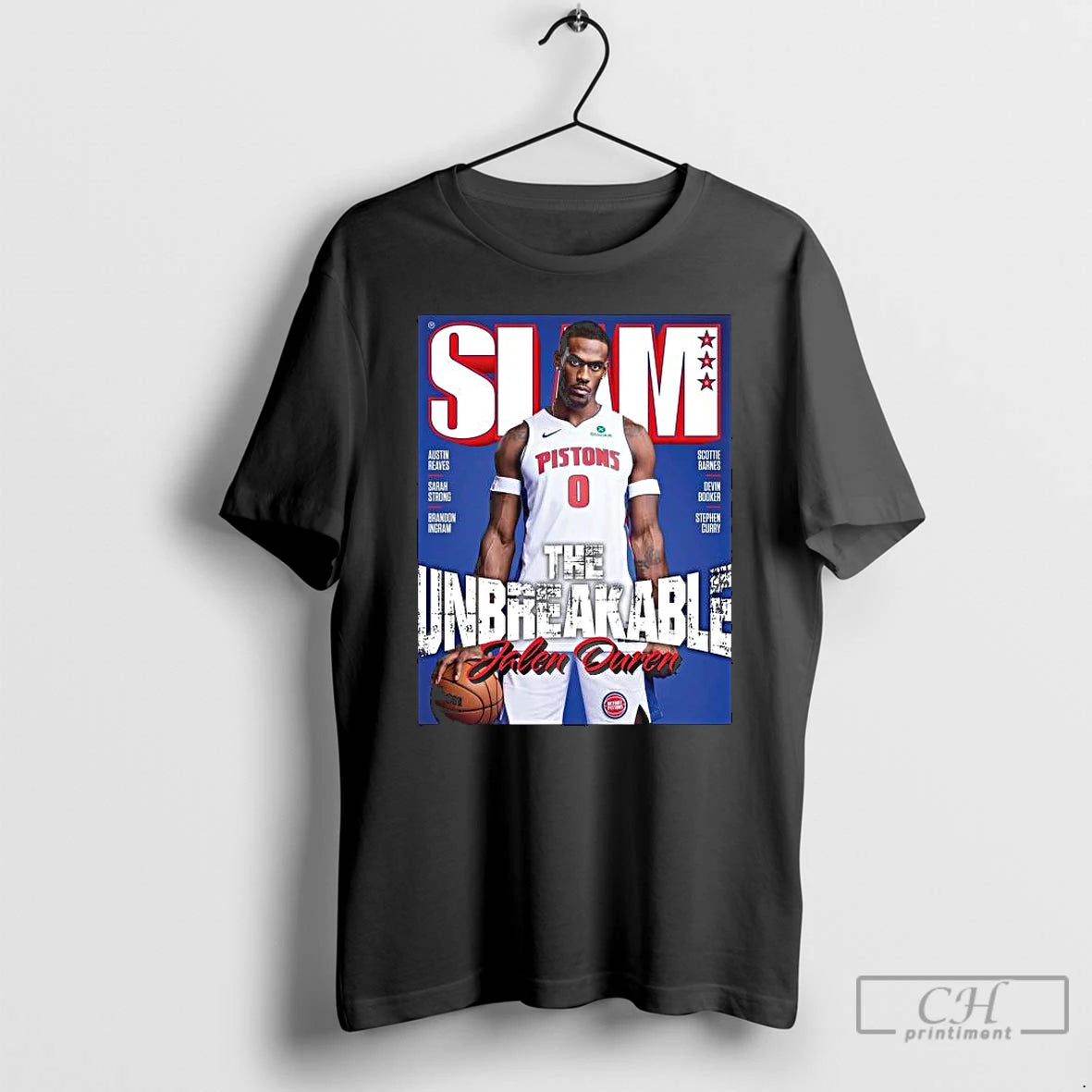 Premium Slam 260 Cover Jalen Duren Magazine The Unbreakable Nba T-Shirts, Hoodie, Sweatshirt | PopFlextees.com
