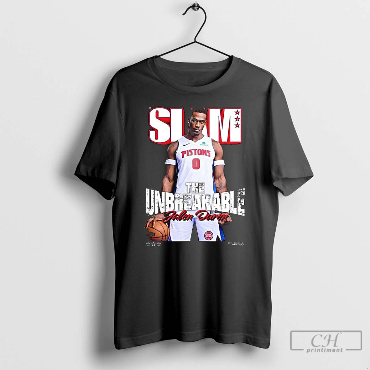 Premium Slam Cover Jalen Duren The Unbreakable T-Shirts, Hoodie, Sweatshirt | PopFlextees.com