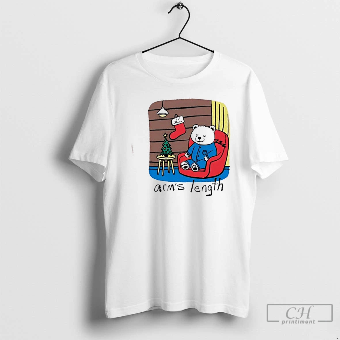Premium Sleepy Polar Bear Arms Length T-Shirts, Hoodie, Sweatshirt | PopFlextees.com