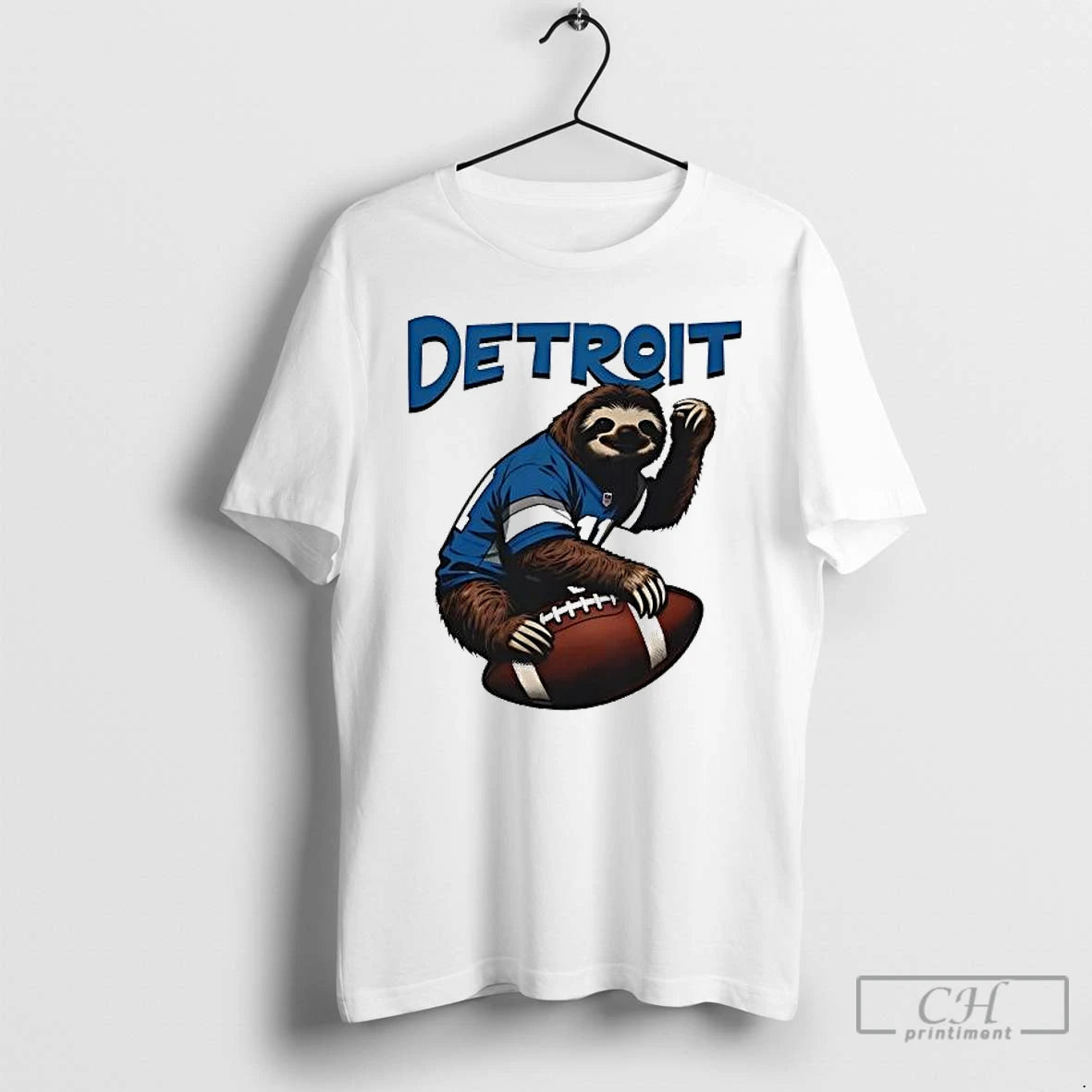 Premium Sloth Detroit Lions Football T-Shirts, Hoodie, Sweatshirt | PopFlextees.com