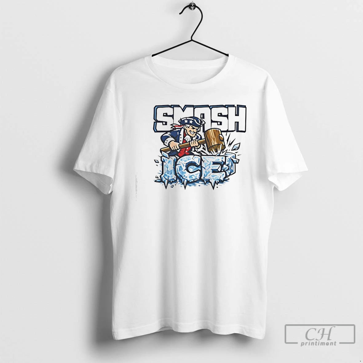 Premium Smash Ice Abolish Graphic T-Shirts, Hoodie, Sweatshirt | PopFlextees.com