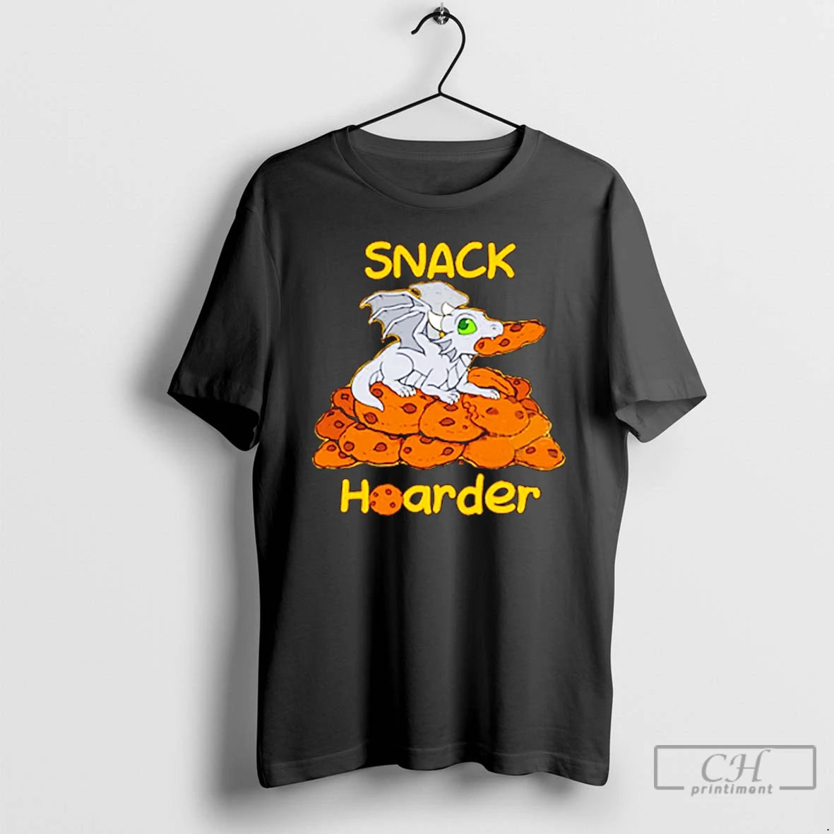 Premium Snack Hoarder Cookies Dragon T-Shirts, Hoodie, Sweatshirt | PopFlextees.com
