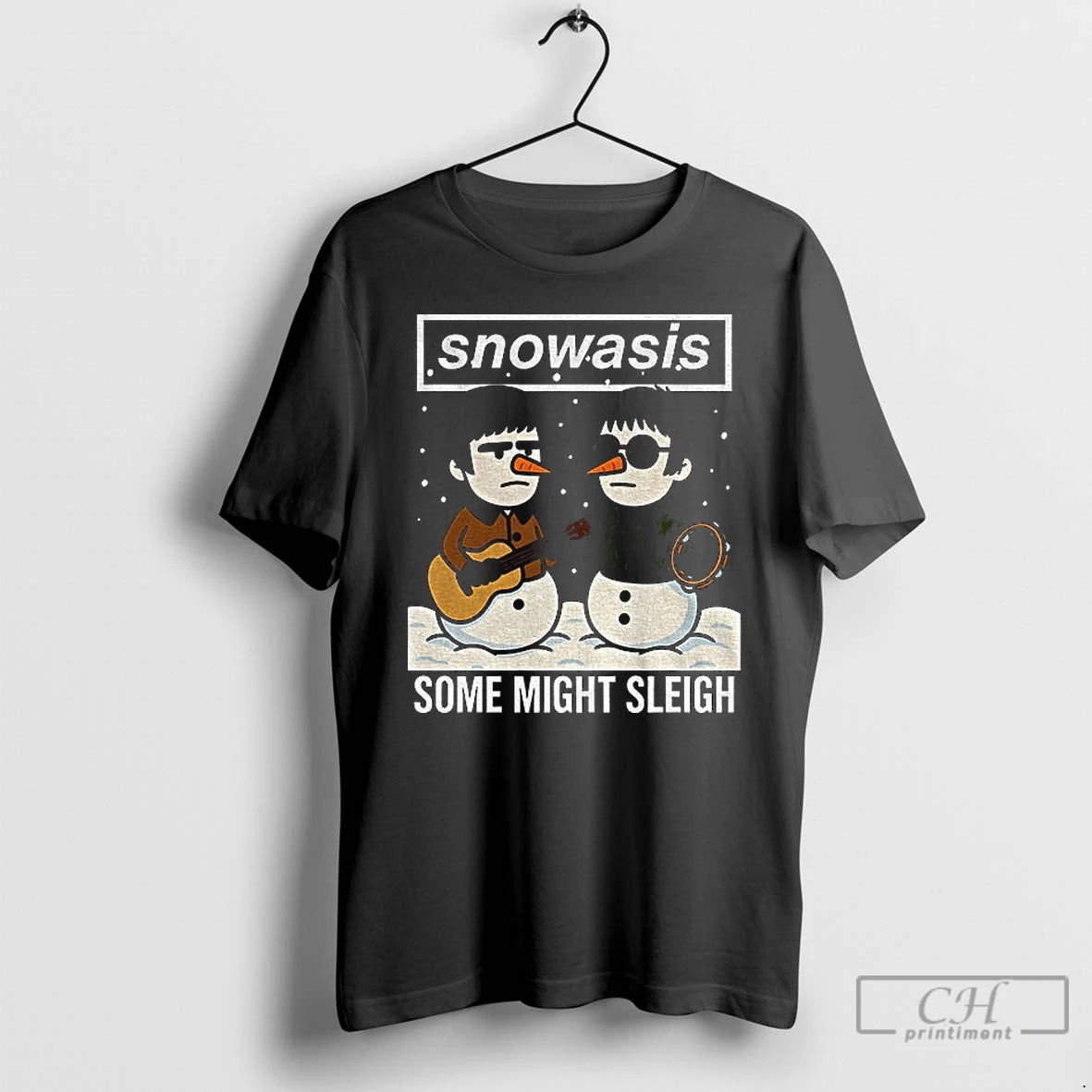 Premium Snowasis Christmas Some Might Sleigh Snowman T-Shirts, Hoodie, Sweatshirt | PopFlextees.com