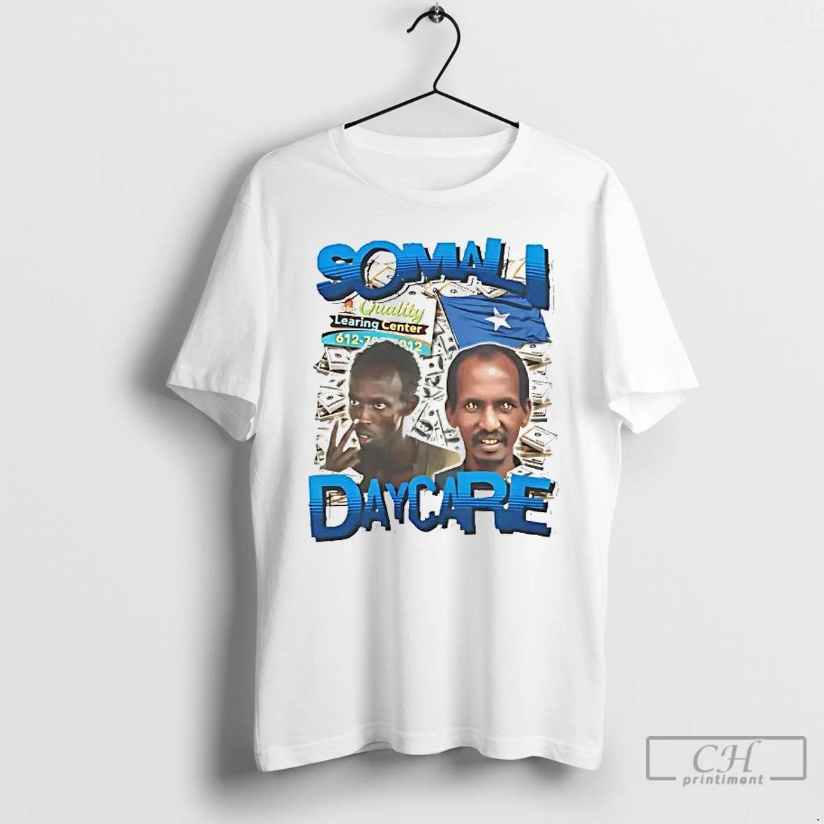 Premium Somali Daycare Quality Learing Center Money T-Shirts, Hoodie, Sweatshirt | PopFlextees.com