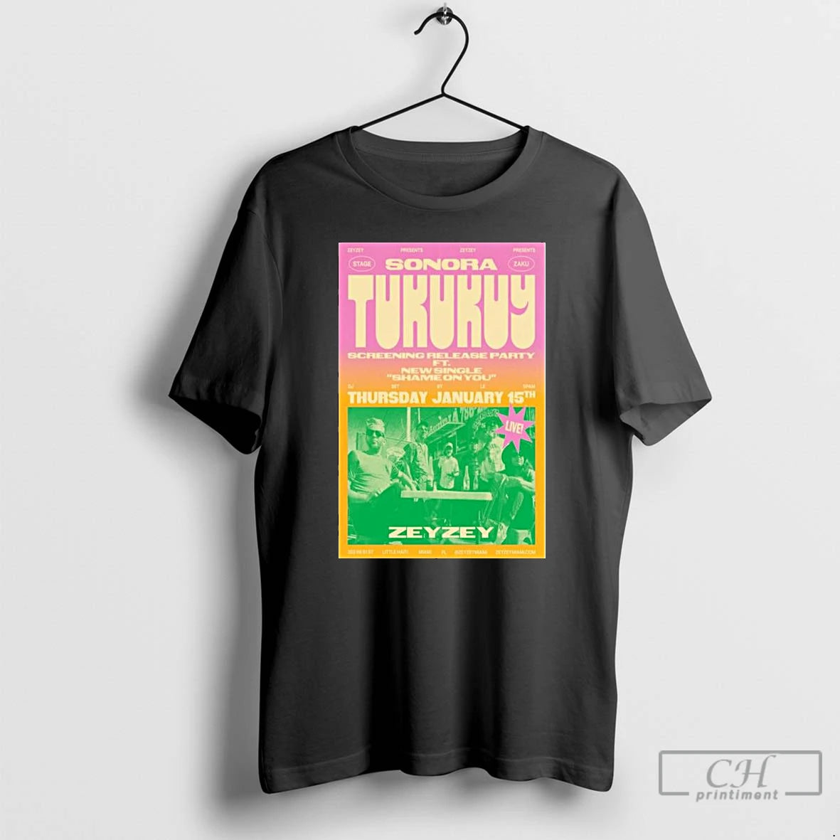 Premium Sonora Tukukuy Little Haiti Miami January 15 2026 Concert T-Shirts, Hoodie, Sweatshirt | PopFlextees.com