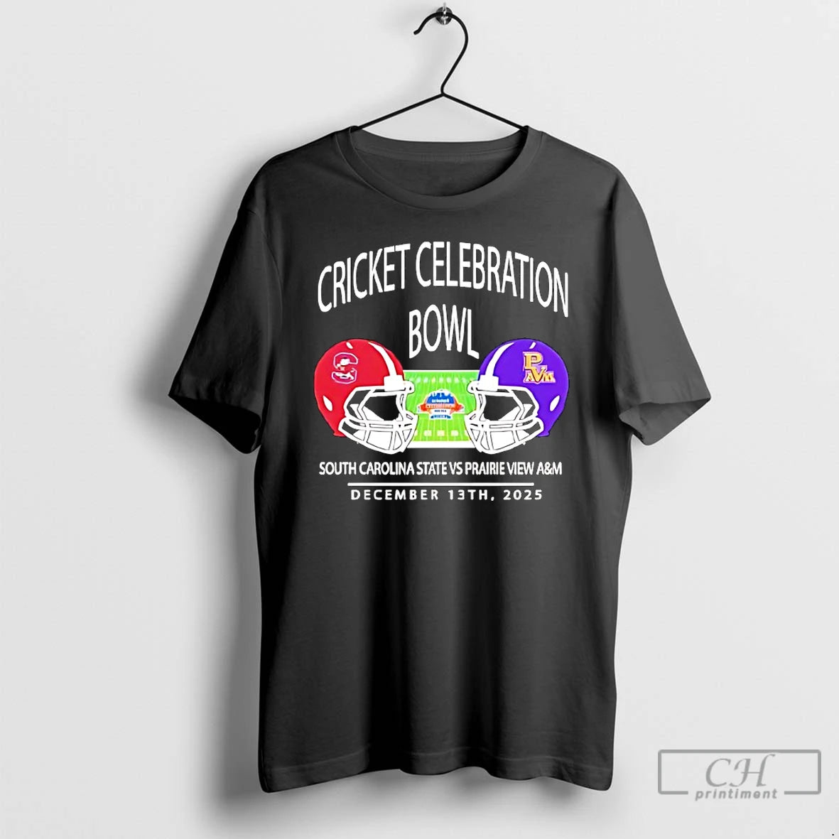 Premium South Carolia State Bulldogs Vs Prairie View Am 2025 Cricket Celebration Bowl T Shirts Hoodie, Sweatshirt