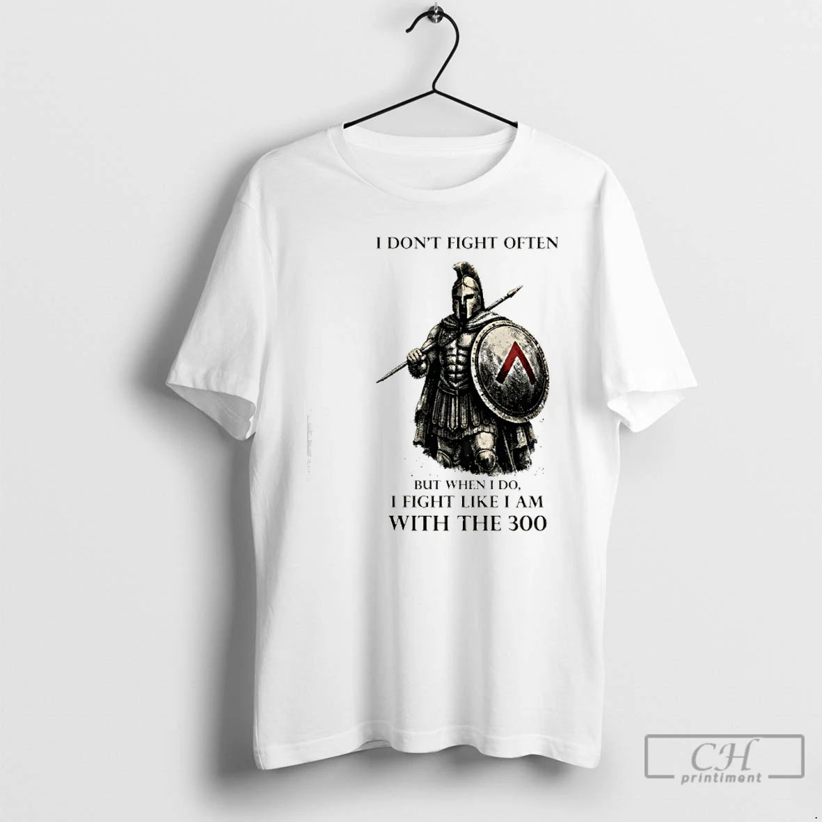 Spartan I Dont Fight Often But When Ii Do I Fight Like I Am T-Shirts, Hoodie, Sweatshirt