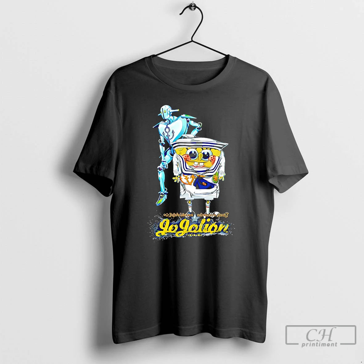 Spongebob Jojolion Wet T-Shirts, Hoodie, Sweatshirt