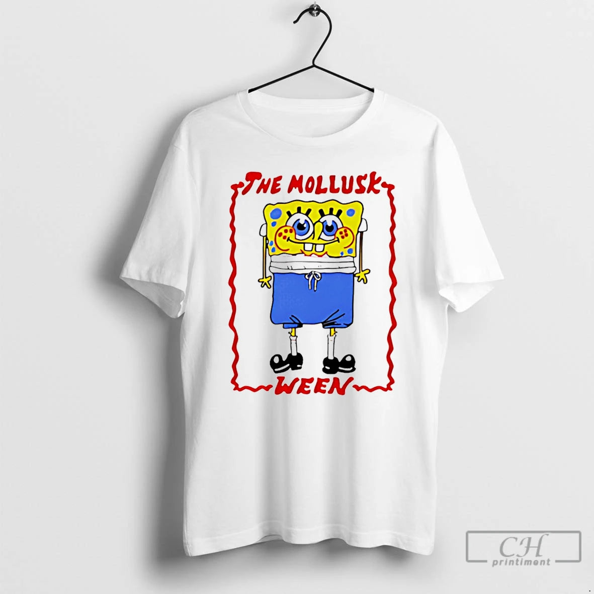 Premium Spongeb The Mollusk Ween T-Shirts, Hoodie, Sweatshirt | PopFlextees.com