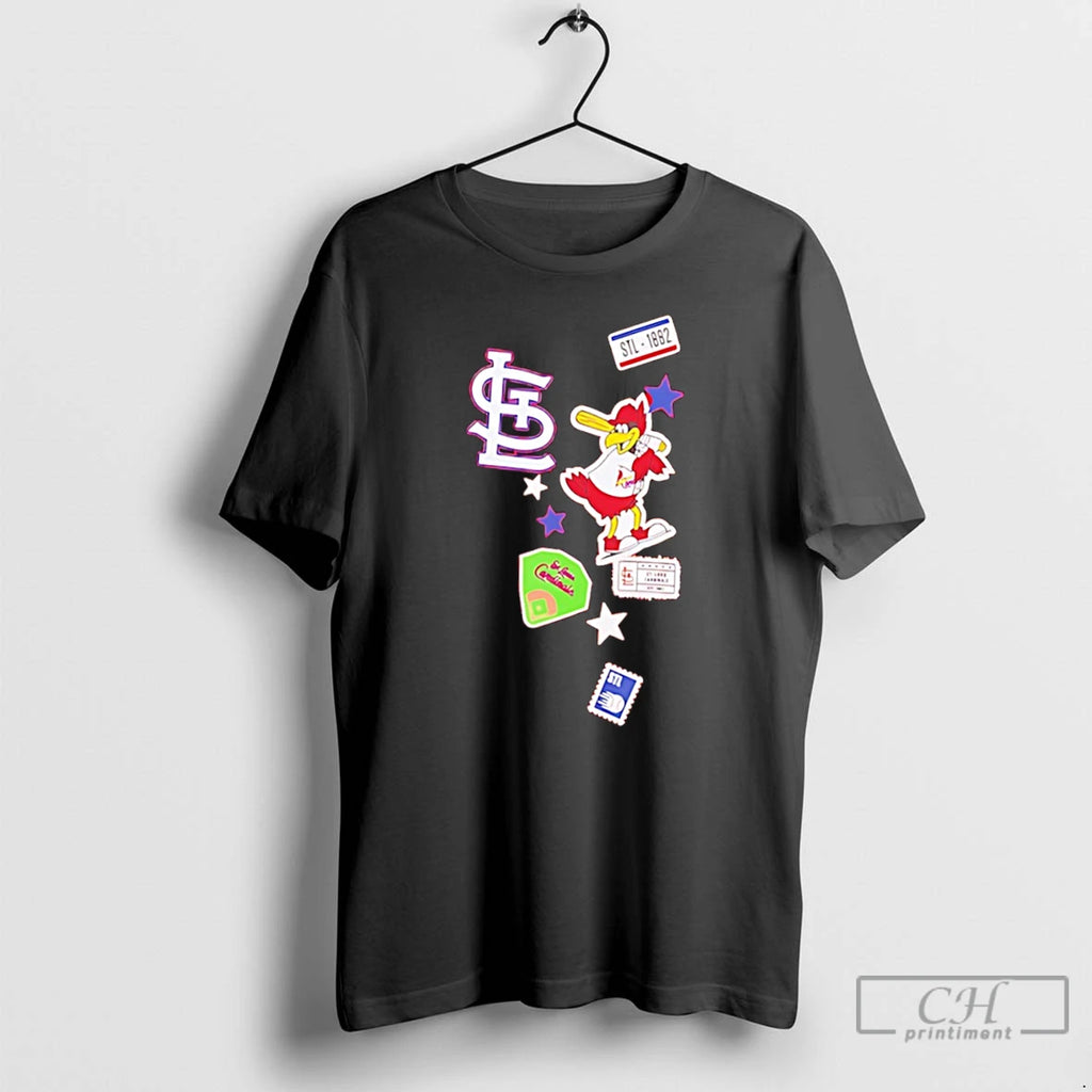Premium St Louis Cardinals City Patch 2026 Logo Tee