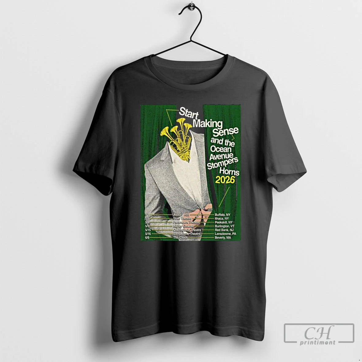 Premium Start Making Sense And Ocean Avenue Stompers Horns Tour 2026 T-Shirts, Hoodie, Sweatshirt | PopFlextees.com