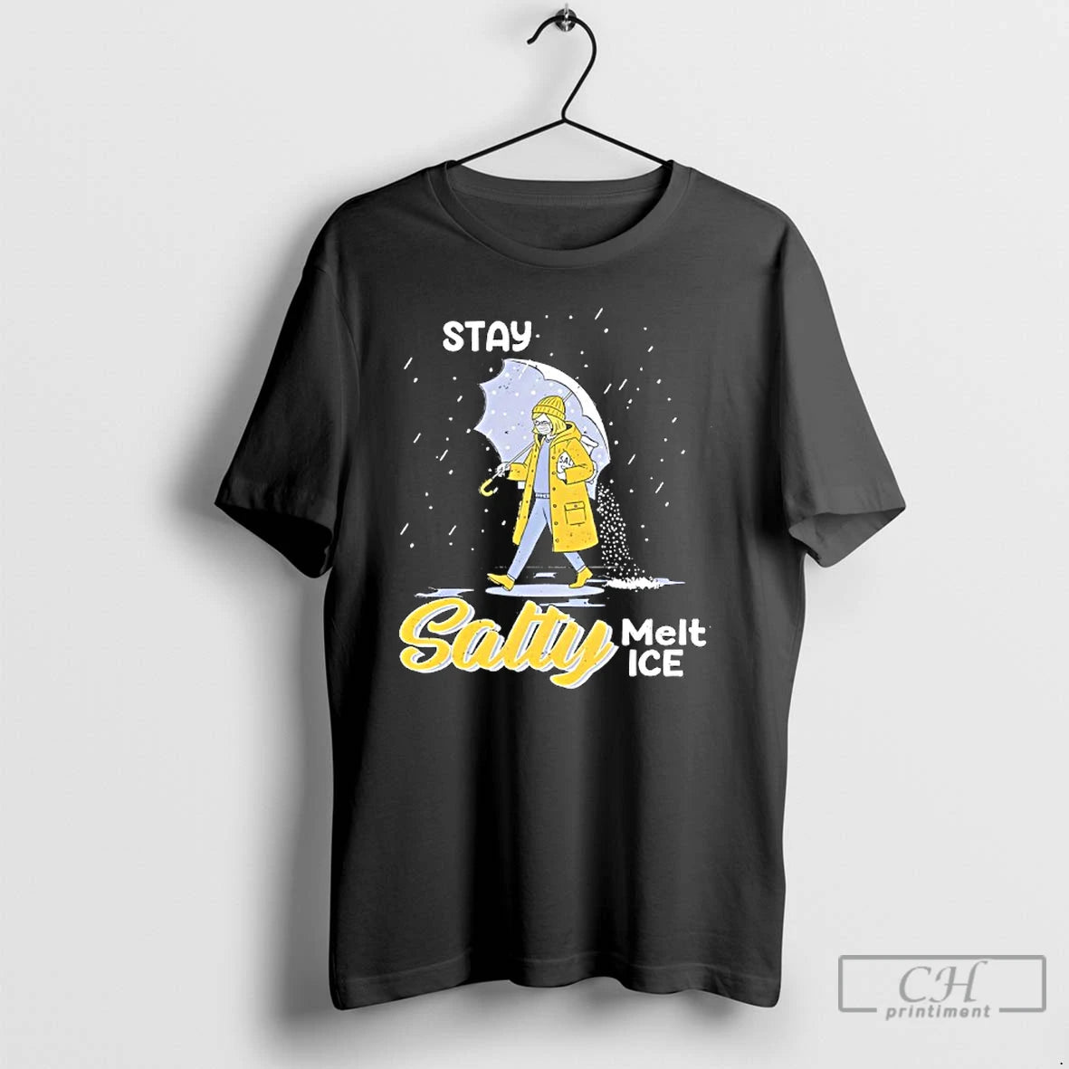 Premium Stay Salty Melt Ice Anti T-Shirts, Hoodie, Sweatshirt | PopFlextees.com
