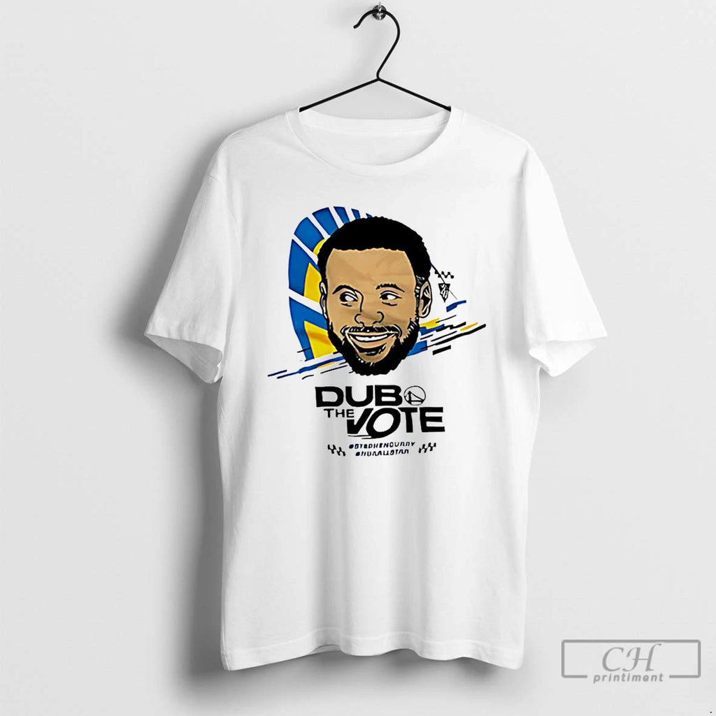Premium Stephen Curry Golden State Warriors Dub The Vote T-Shirts, Hoodie, Sweatshirt | PopFlextees.com