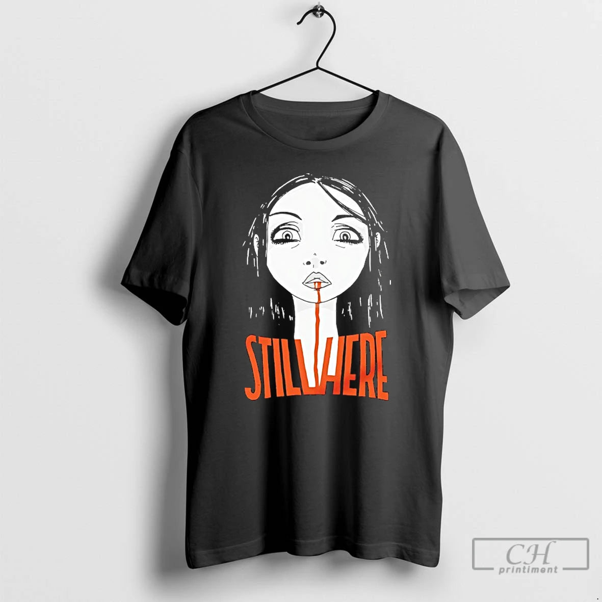 Premium Still Here Cartoon T-Shirts, Hoodie, Sweatshirt | PopFlextees.com