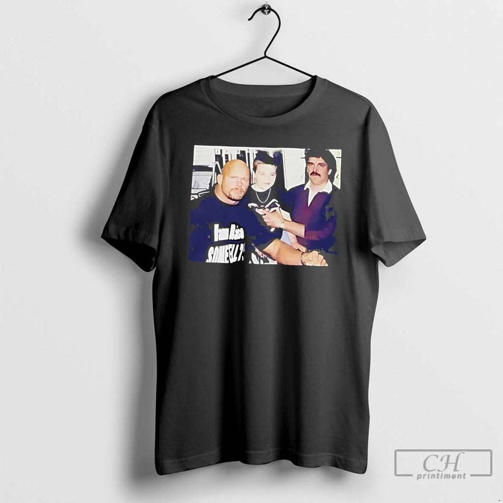 Premium Stone Cold Steve Austin Vintage Photograph Tee