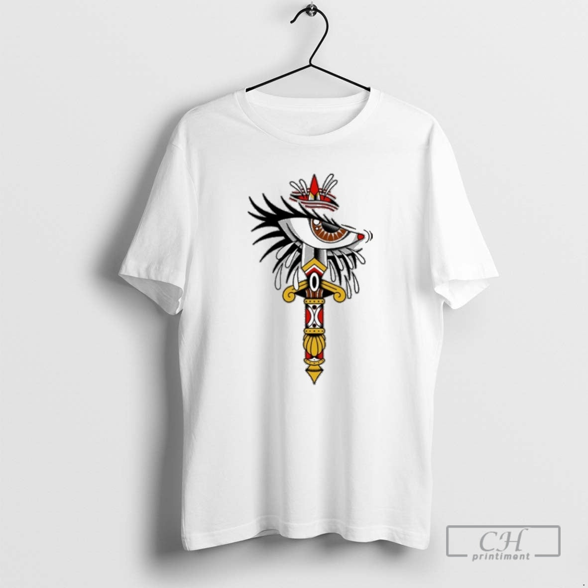 Premium Stray From The Path Tattoo Eye Knife Shirt Sweater Hoodie, Sweatshirt | PopFlextees.com