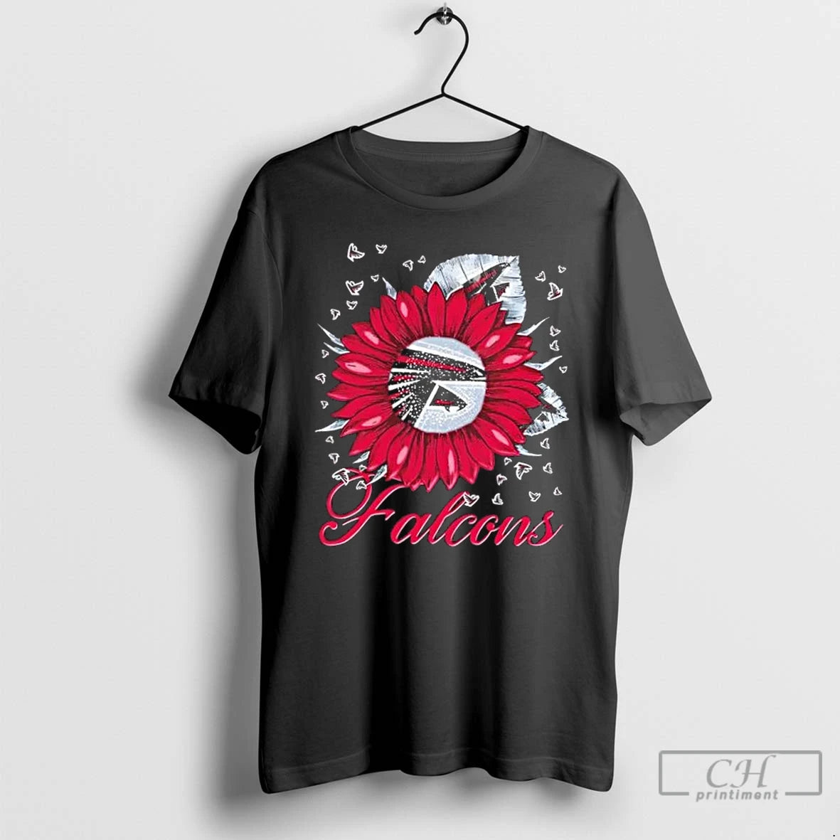 Premium Sunflower X Atlanta Falcons Football Logo T-Shirts, Hoodie, Sweatshirt | PopFlextees.com