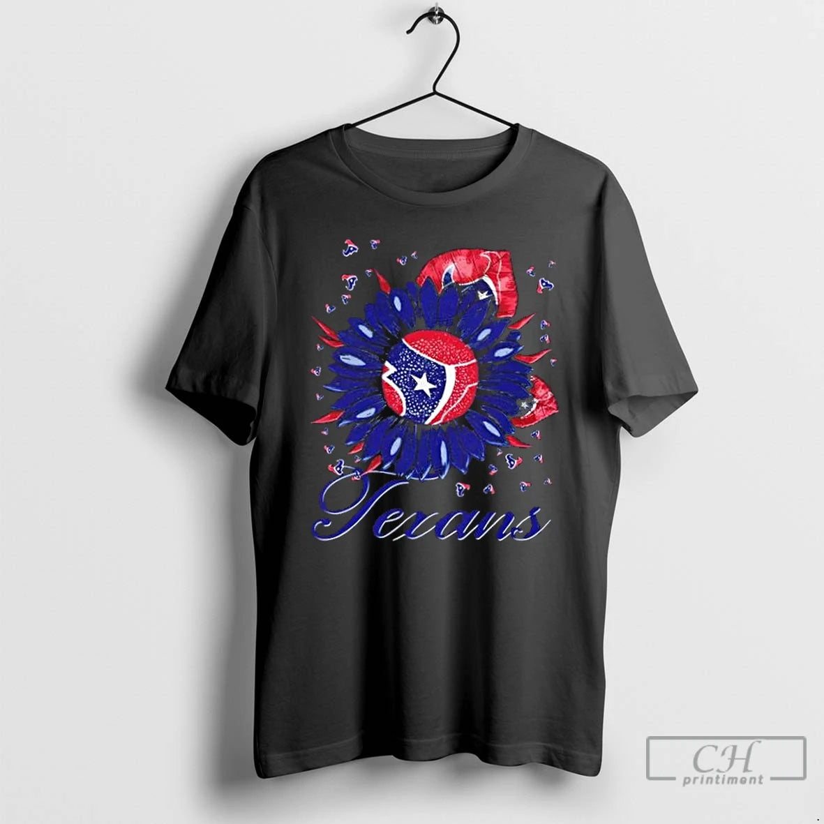 Premium Sunflower X Houston Texans Football Logo T-Shirts, Hoodie, Sweatshirt | PopFlextees.com