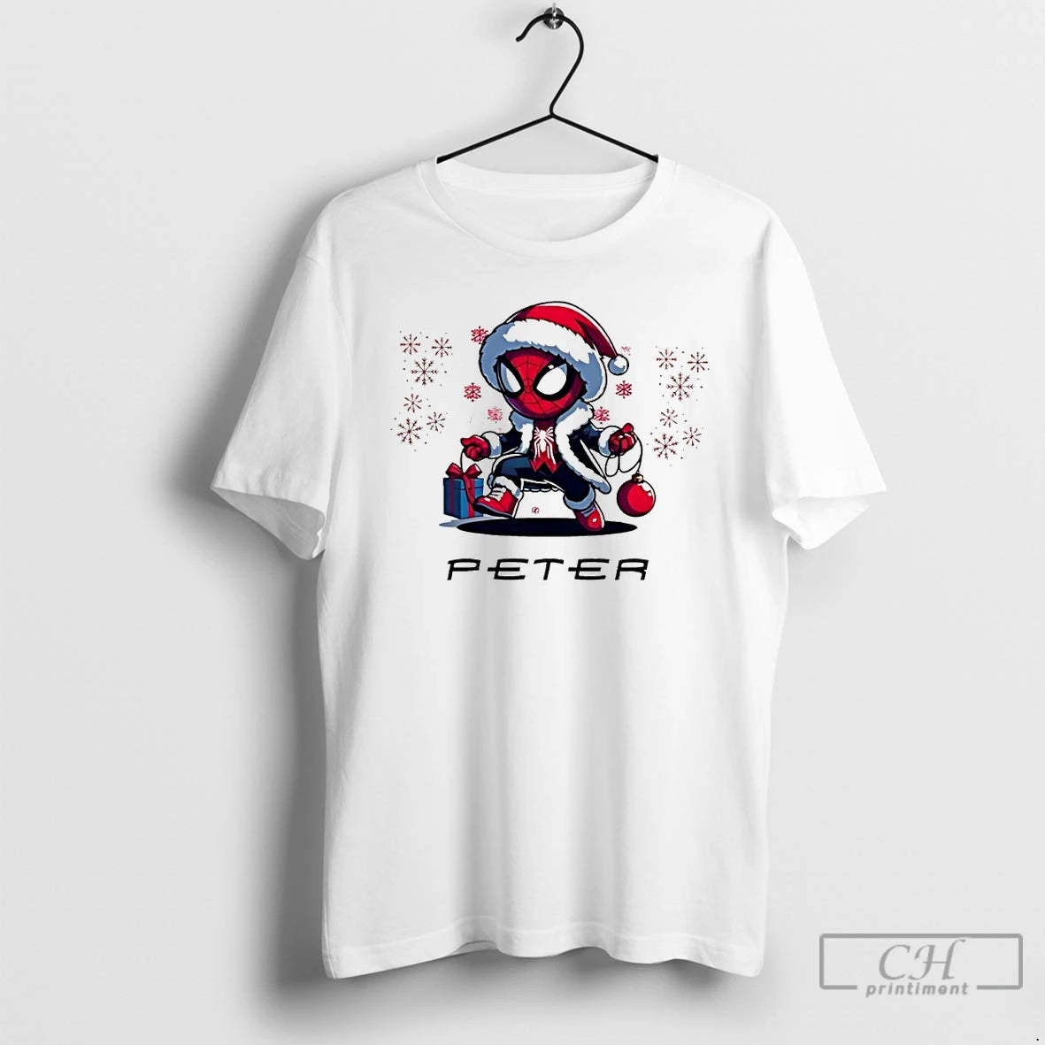 Premium Super Hero Peter Santa Hat T-Shirts, Hoodie, Sweatshirt | PopFlextees.com